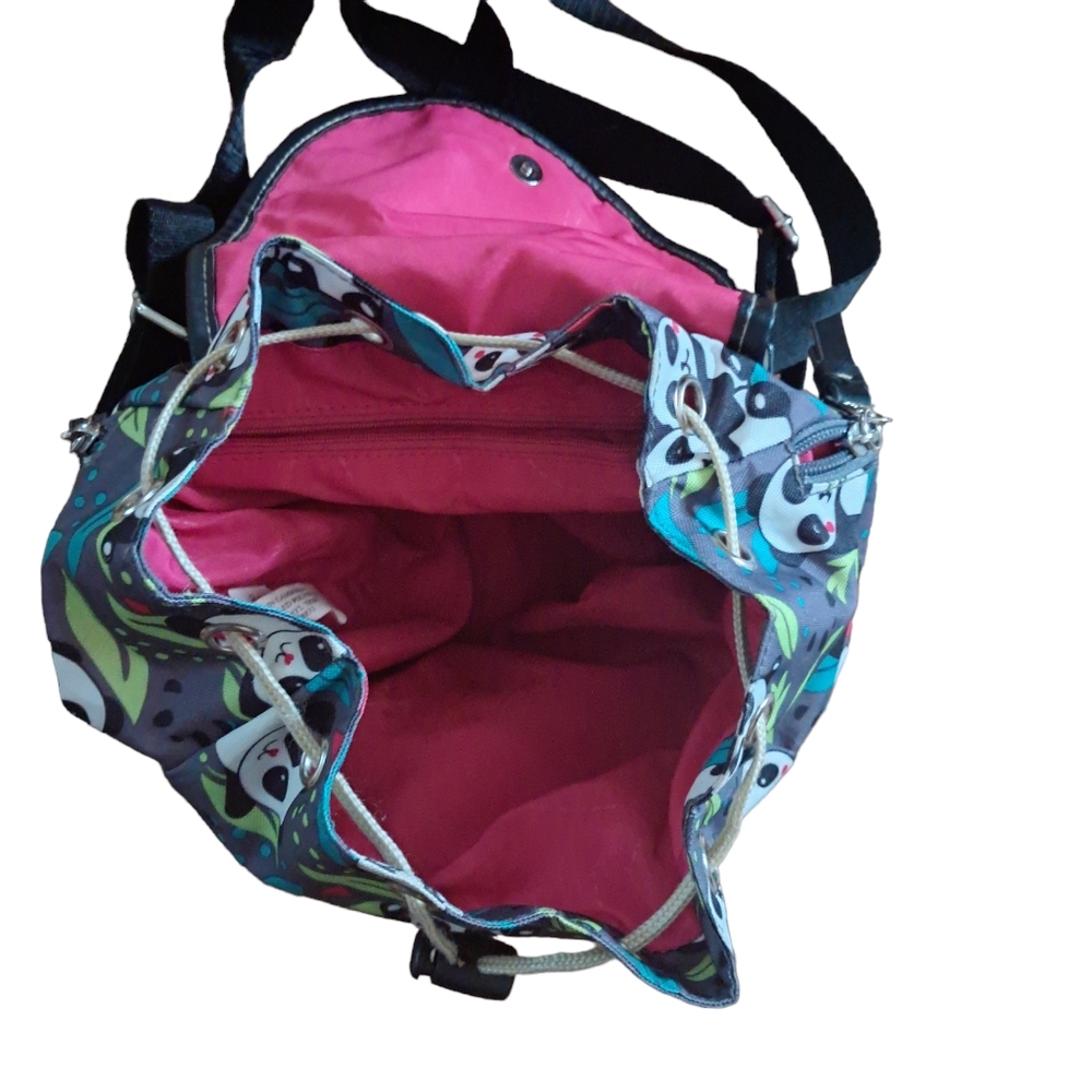 Lily Bloom Small Backpack Style Drawstring Purse … - image 3